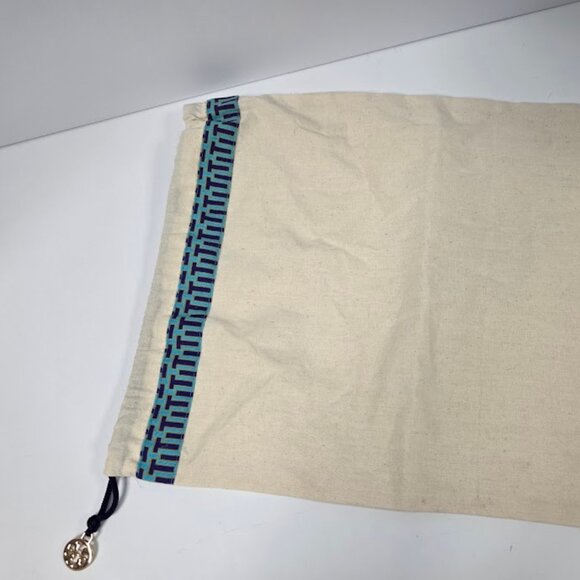 Tory Burch Black Leather Jolie Wedge Cap Toe Pumps 8.5 - Picture 12 of 13